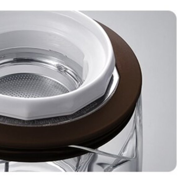 {DEYI} Rotary Filter Glass Tea Pot - 500ML - Picture 8 of 16